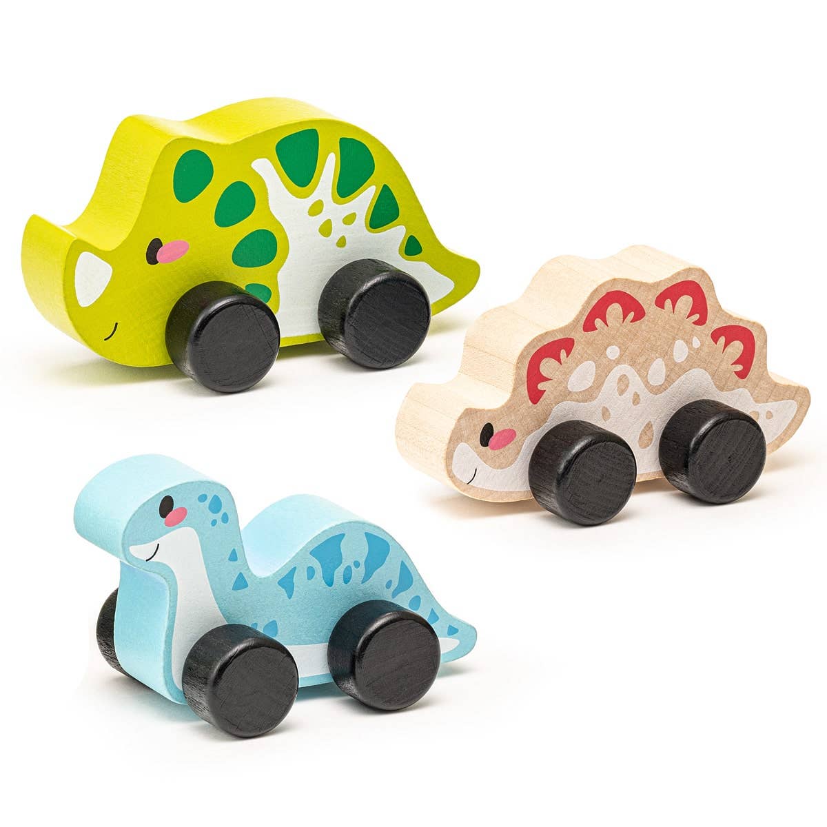 Wooden Dinosaur Toy Set