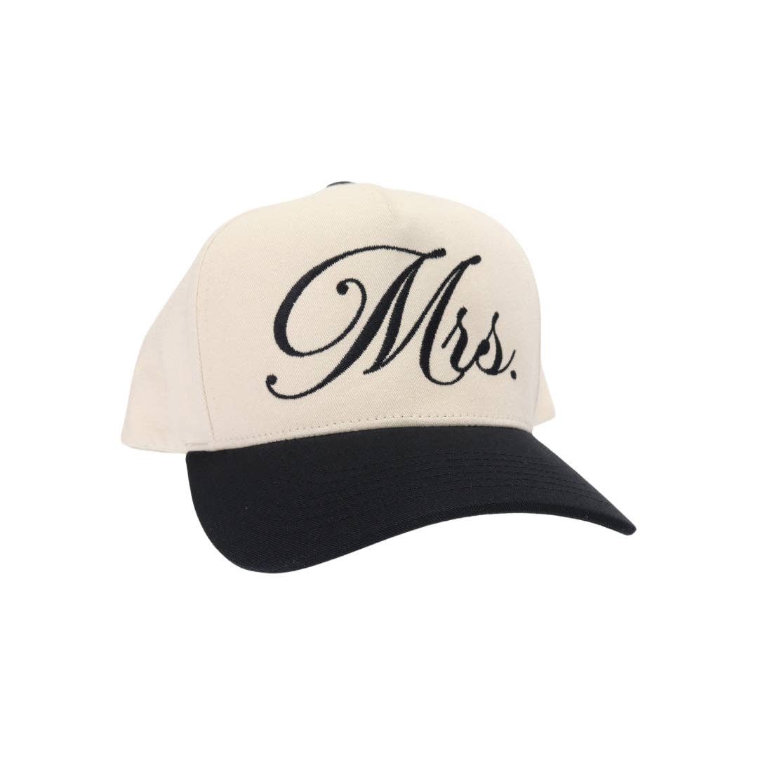 MRS. Embroidered Trucker Hat