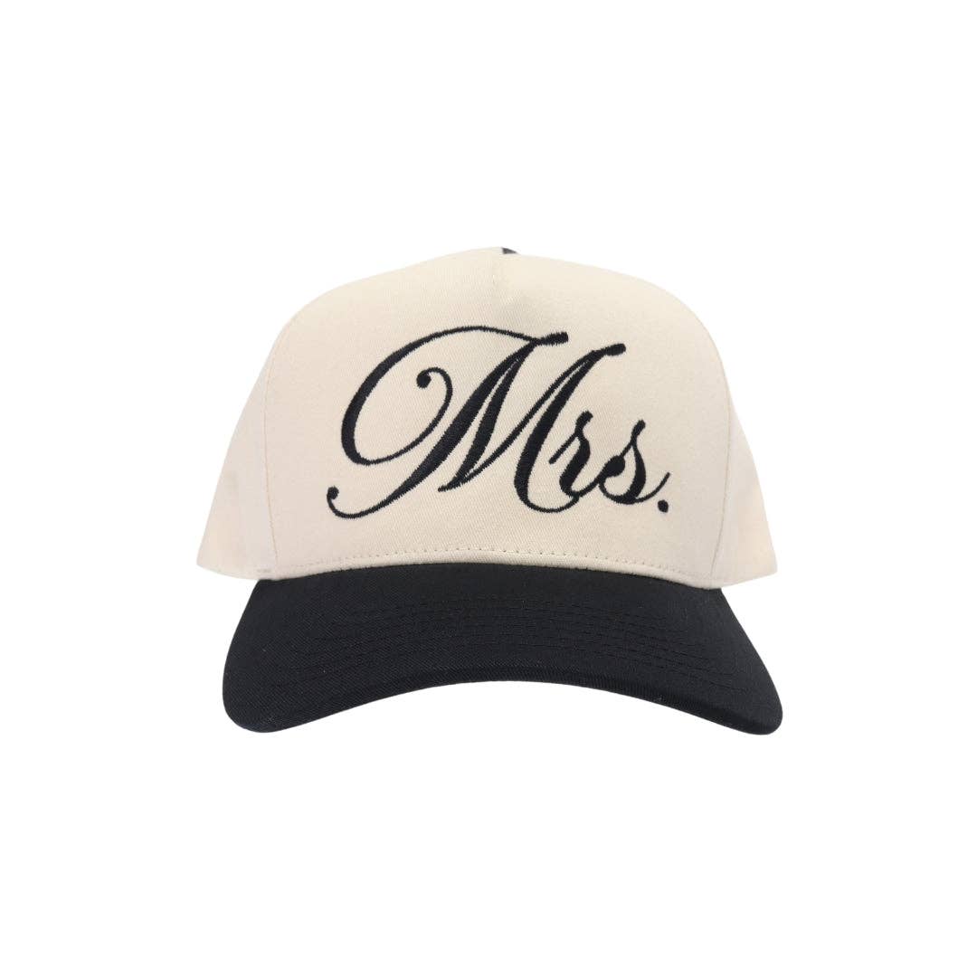 MRS. Embroidered Trucker Hat