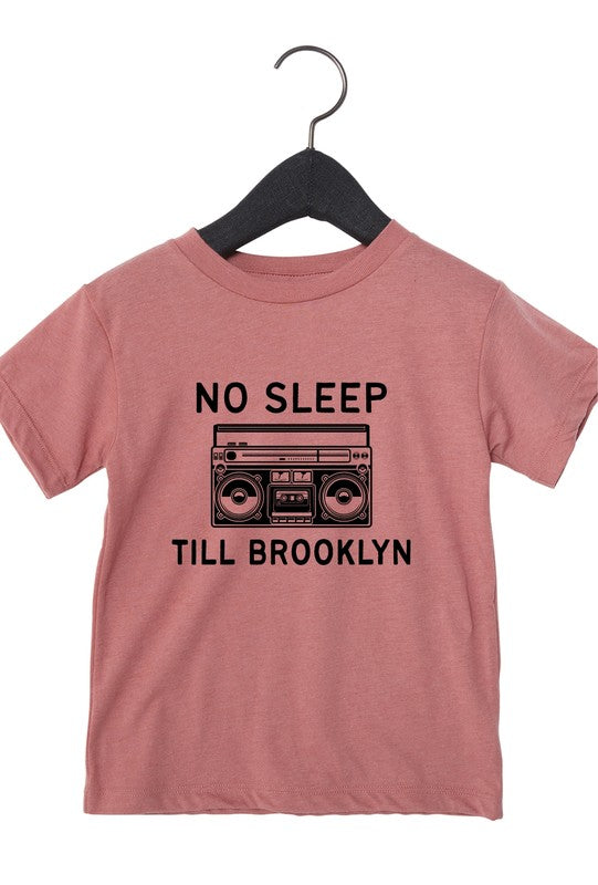 Cassette No Sleep Till Brooklyn Toddler Tee